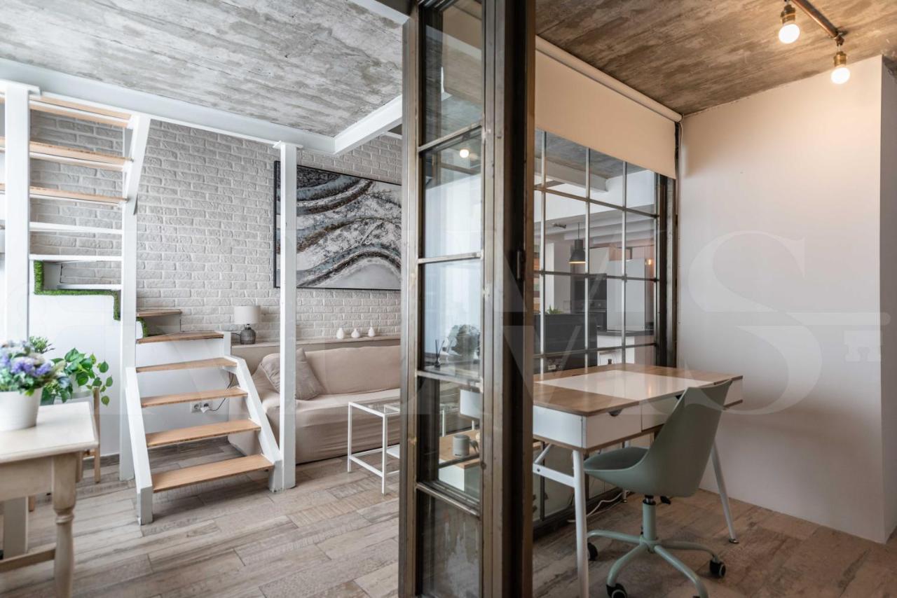 Bright Duplex Loft Next To The City Center By Rems Málaga Exterior foto